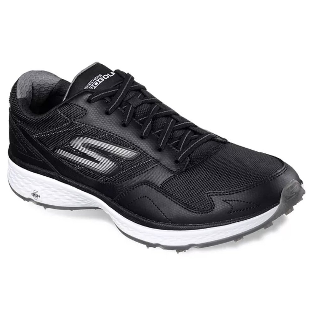 Skechers Men's Go Golf Fairway 54516/BKW Water Resistant Cleats